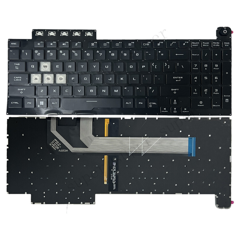 Keyboard Gaming Black - Новая черная клавиатура S++ с подсветкой