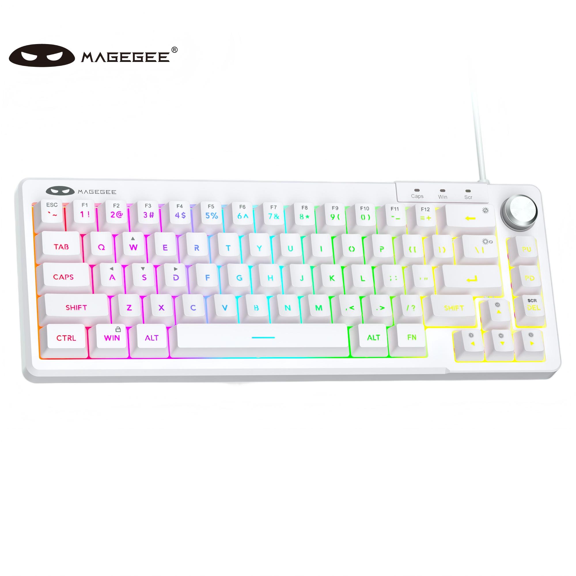 Keyboard Gaming Transparent - MageGee TS68 Mini – компактная клавиатура