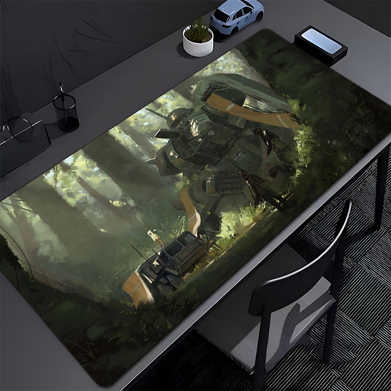 Коврик для мыши 90x40 см, аним – обзор и цена Gaming Keyboard Nearby