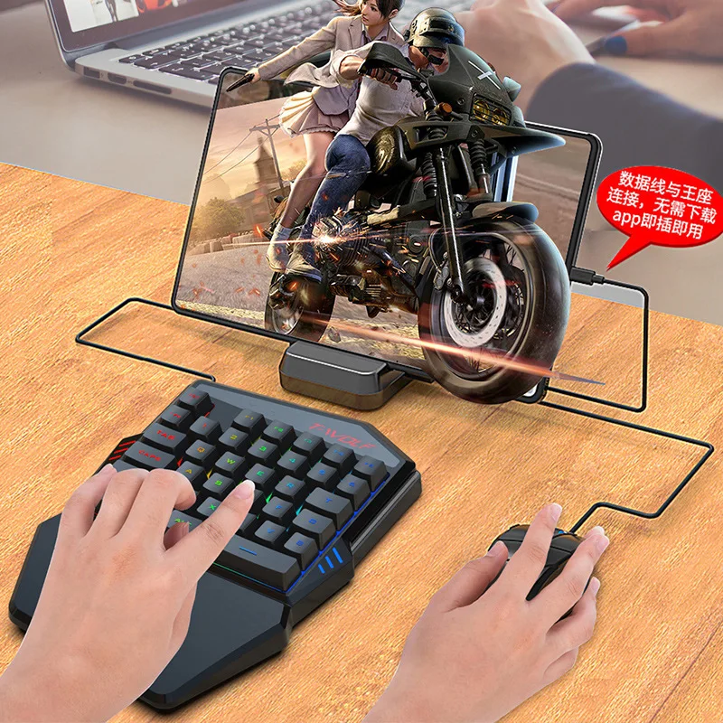 T-WOLF TF900 клавиатура для од – обзор и цена Gaming Keyboard Mini