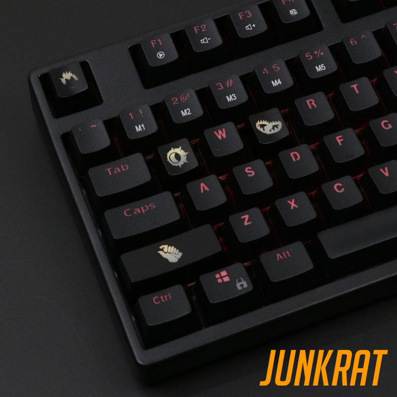 4 шт./компл. наборы ключей с п – обзор и цена Keyboard Gaming Black