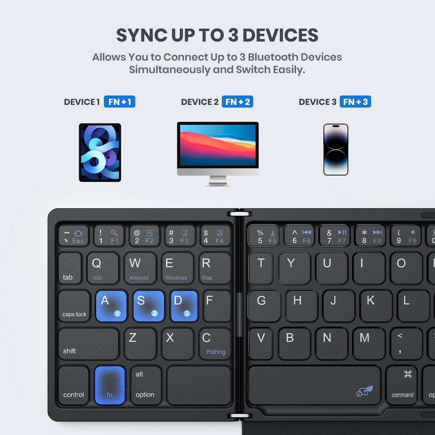 Мини-портативная складная клав – обзор и цена Gaming Keyboard Budget