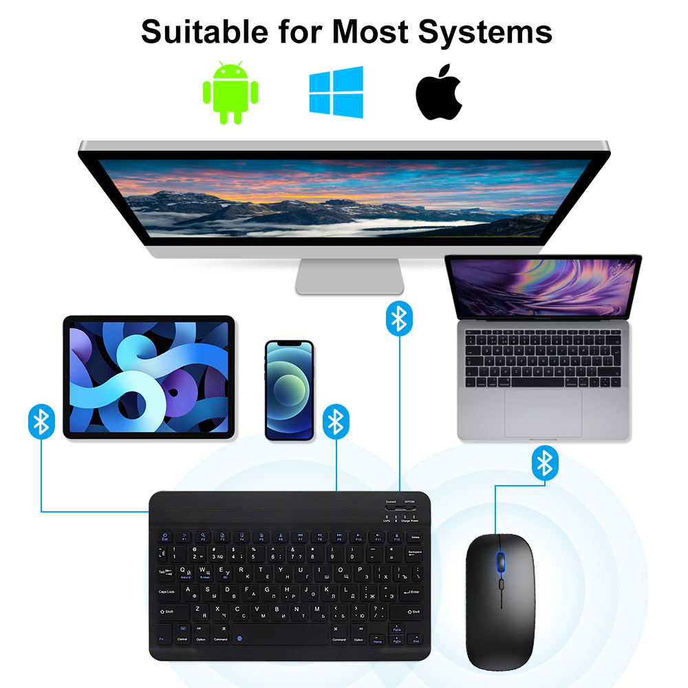 Bluetooth-клавиатура и мышь дл – обзор и цена Gaming Keyboard Mini