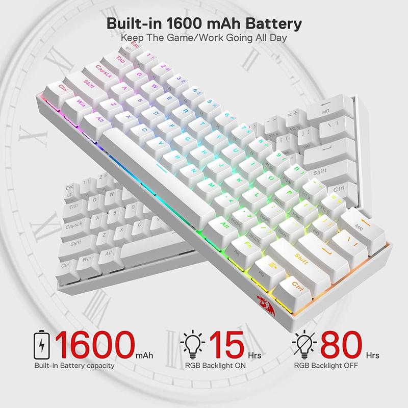 Беспроводная механическая клав – обзор и цена Keyboard Gaming Transparent