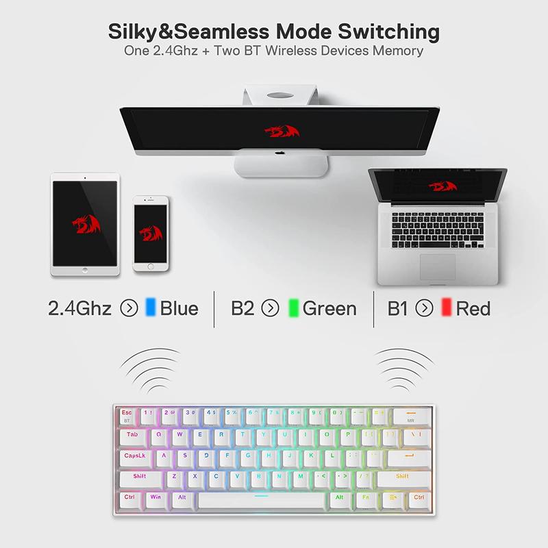 Беспроводная механическая клав – обзор и цена Keyboard Gaming Transparent
