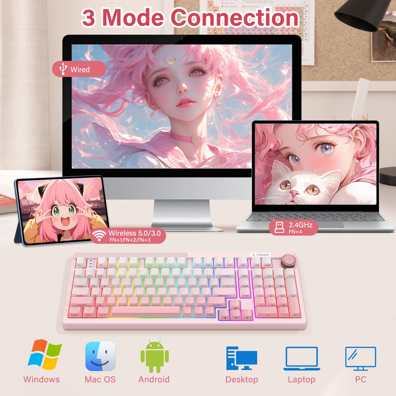 Механическая игровая клавиатур – обзор и цена Gaming Keyboard E Yooso