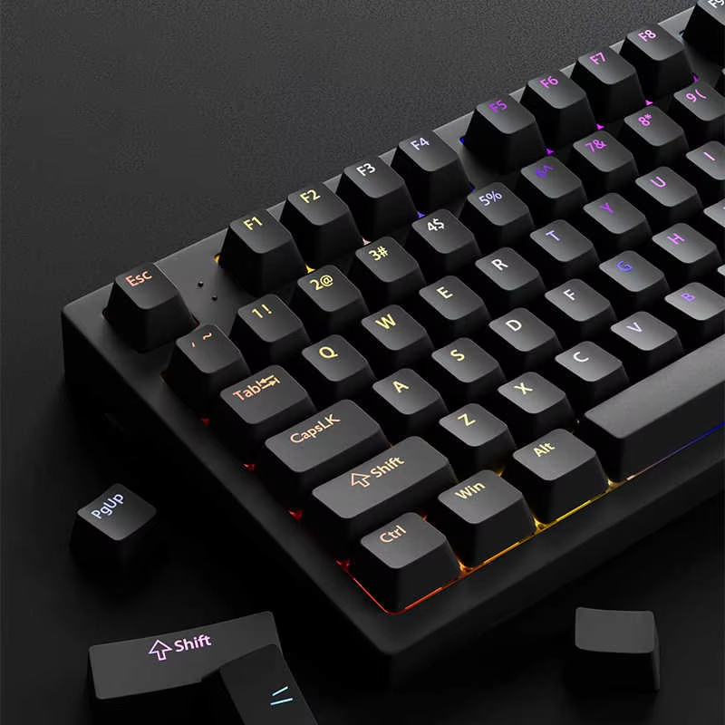 130+ черных кастомных кейкапов – обзор и цена Keyboard Gaming Black
